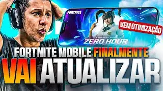 FORTNITE MOBILE VAI ATUALIZAR! SAIBA AS NOVIDADES🔥🔥🔥