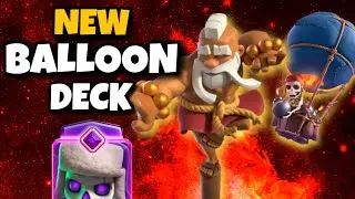New Balloon Monk Deck in Clash Royale 🎈🧘&zwj;♂️