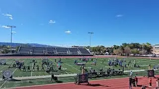 Montrose High School Marching Band Colorado Regionals 2025 performance. 'Time Warp'