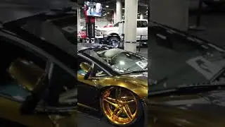 Lamborghini Custom Chrome Paint Job