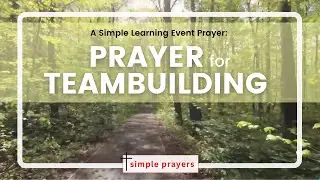 Prayer for Teambuilding