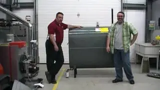 Oil Yeller Wide Containment Tray (PA-001/PA-003) Installation on Steel Oil Tank