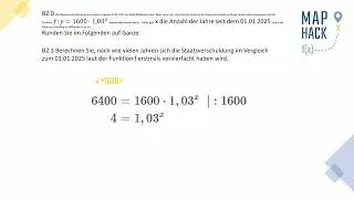 Abschlusspr&uuml;fung - 2025 Haupttermin - B2.4 - Mathe II/III - Realschule Bayern