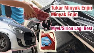 Minyak Hitam Perodua 5W30 Myvi/Sirion Minyak Enjin Online Kitar Semula? #myvi