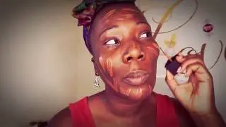 Black Radiance foundation coco bean/brownie mixed