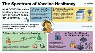 Most vaccine hesitancy is temporary, but distrust persists: 1.1M UK study : The Lancet