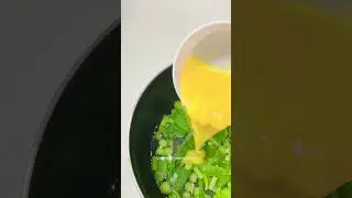 Chinese broccoli with eggs✨💖 #asiafood #chinesebroccoli #cooking #cookingvideo #cookingvlog #short