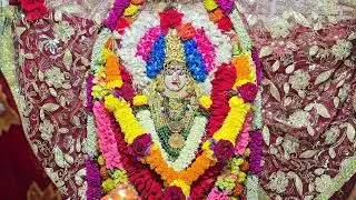 माँ विंध्यवासिनी देवी जी की मंगल आरती🙏माँ के दिव्य दर्शन🥹Jai Maa Vindhyavasini🌺🌺Mandir Mumbai🙏. 