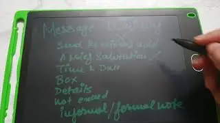 MESSAGE WRITING | English Writing Skills
