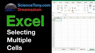 Excel | How to Select Multiple Cells Of A Row