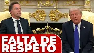 El GESTO del secretario general de la OTAN cuando TRUMP vuelve a FALTA EL RESPETO a Espa&ntilde;a