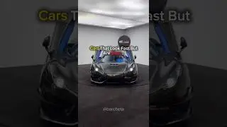 Cars that look fast but are slow...#shorts