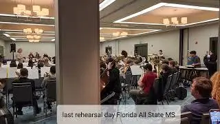 Florida All-State Middle School El Camino Real (by Alfred Reed Arr. Robert Longfield) 1/14/23