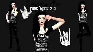 Sims4- Creating a 'Punk Rock 2.0' Sim
