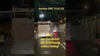 CMT 2023 Parken | 13.01. Stellplatz und Parkpl&auml;tze f&uuml;r Reisemobile schon voll