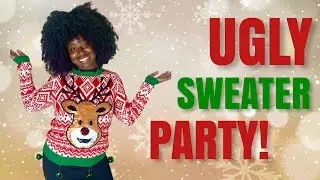 I Went to an Ugly Sweater Party&hellip; 🙈🎄| Vlog