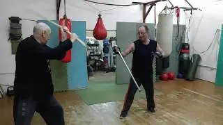 Самодельная трость АнтиГоп 1/Homemade cane Anti-rabble 1