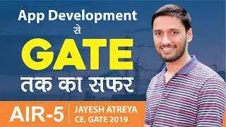 GATE 2019 Topper | Jayesh Atreya (CE, AIR-5) | MADE EASY Student | Topper&rsquo;s Talk