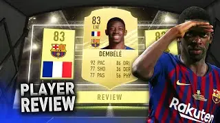WORTH THE COINS?!🤔 83 DEMBELE PLAYER REVIEW! #FIFA21