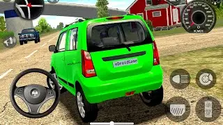 New Indian Cars: Real Suzuki Wagon R Craziest Driving: Gadi Wala Game - Car Game Android Gameplay