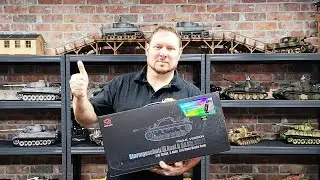 RC PANZER STUG 3 HENG LONG 2.4 GHZ TK7.0 3868 AUSGEPACKT UNBOXING