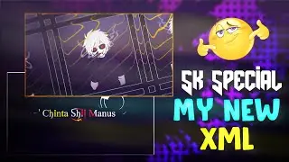 5K Subscribers Completed 🖤 | My New Attitude Text + Shake XML | Razin Editz 