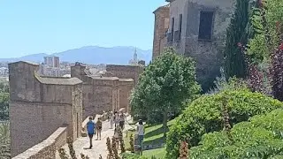 Live @ Alcazaba Malaga[ virtual travel and tour/walking tours]