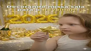 Decorando nossa sala para o Ano Novo 2026