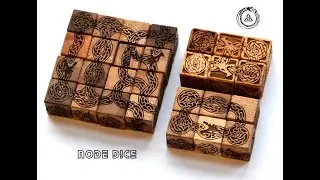 Node Dice Puzzle - Celtic Dragon Ouroboros