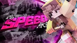 Minecraft BANNER. Speed art 