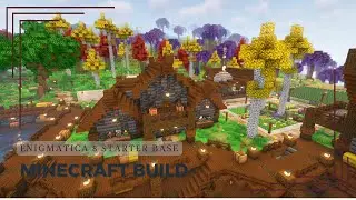 Minecraft Build - Enigmatica 8 Starter Base!