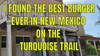 FAMOUS NEW MEXICO Turquoise Trail With Hike and BEST BURGER in New Mexico!