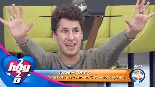 ¡JuanPa Zurita reta a Galilea Montijo para convertirse en juez de 'Pequeños Gigantes'! | Hoy