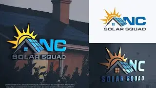 Real Estate Logo Design | Solar Logo Design Adobe Illustrator Tutorial