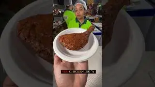 Veg chicken leg piece #streetfood #shorts #ytshorts #food #chicken