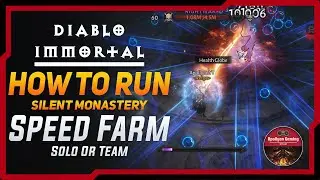 How To Speed Farm Silent Monastery  - Solo or With Team - Hell 5 - Diablo Immortal
