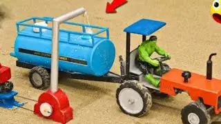 Top DIY tractor making   mini tractor on disc plow machine   tractor videos   @sanocreator