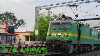 WAG 9HC ELECTRIC LIGHT ENGINE 🚂 #railway #indianrailways #india #whatsappstatus #facebook