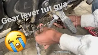 Gear lever change karo khud se ghar pr hi #viral #youtubevideo #vlog #n160 #parts #service #trending