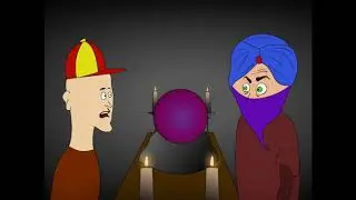 Fortune Teller Cartoon