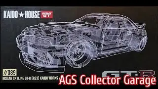 Kaido House MiniGT 089 NISSAN SKYLINE GT-R R33 | Unboxing y Review 1:64” #diecastcars#automobile 