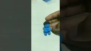 DIY Polemer clay krishan ji #trending #viral #cute #easy #shorts