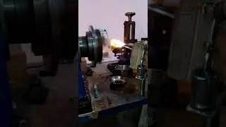 Reagent Bottle in Making - Glass Blowing Process