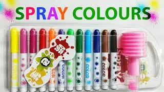 Spray color with pump #colors