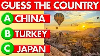 COUNTRY QUIZ CHALLENGE  |  Guess the Country From Its Landscape