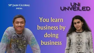 Learning global business culture by travelling the world | SP Jain Global | Finance | Agamya Yogaraj