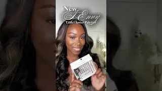 Trying the new IEnvy Lash Cluster Palettes #ienvy #lashclusters #athomelashes