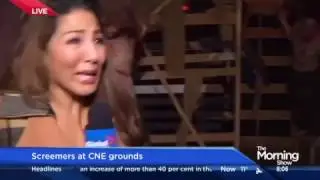 News Blooper: Reporter screams her head off during on-air haunted house tour