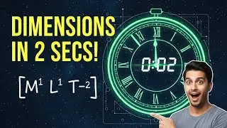 Dimensional Formula (विमीय सूत्र) in 2 Minutes! | Physics Class 10/11/12 