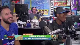 Guillermo Confronts Aaron Rodgers on Why He Hates the Wave - Sep 17, 2019
